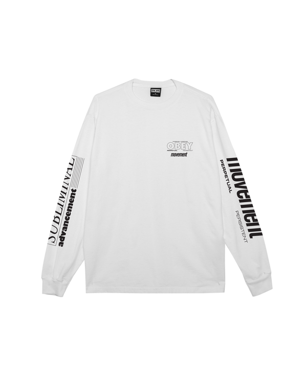 Obey PERSISTENT MOVEMENT PIGMENT LS T-SHIRT