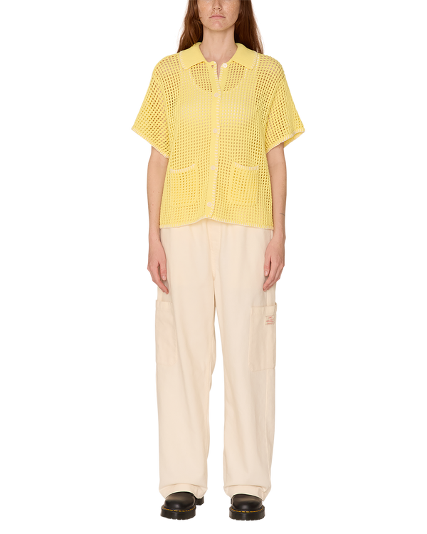 Obey PILAR CROCHET CARDIGAN