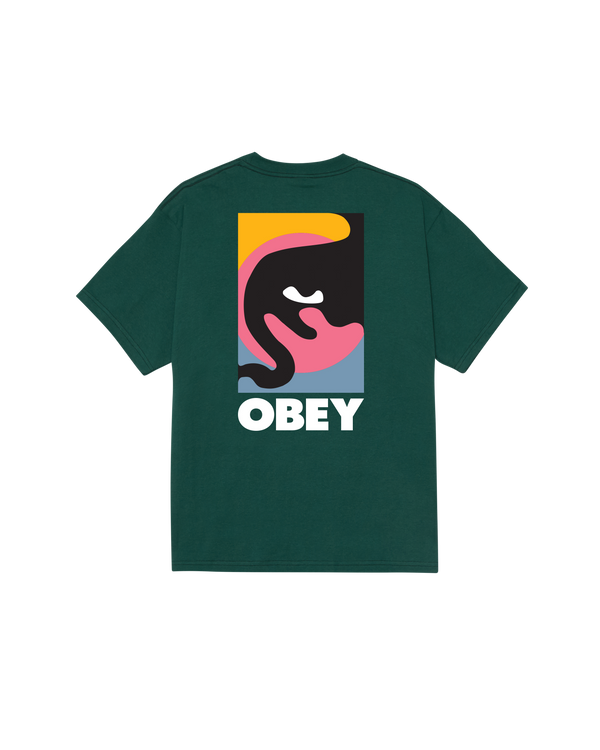 obey QUARTER ICON CLASSIC T-SHIRT