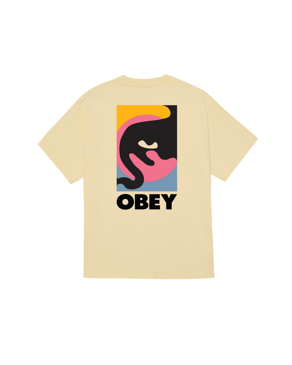 obey QUARTER ICON CLASSIC T-SHIRT