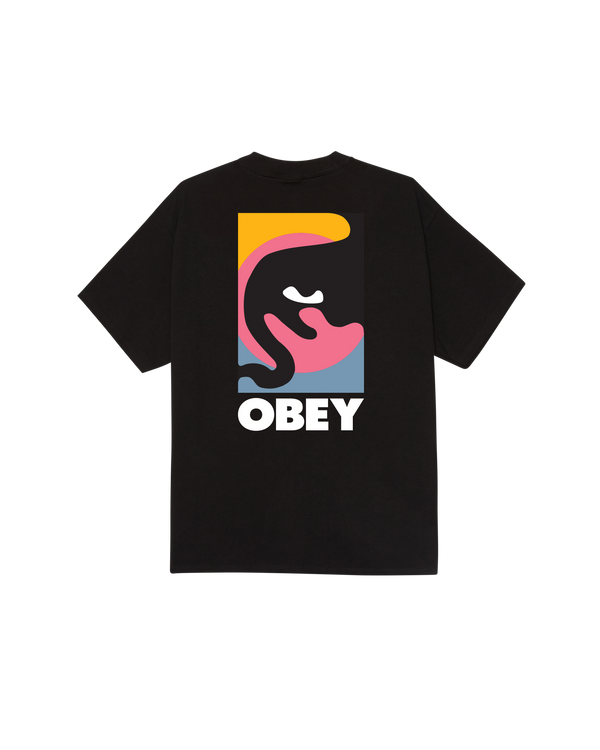 obey QUARTER ICON CLASSIC T-SHIRT