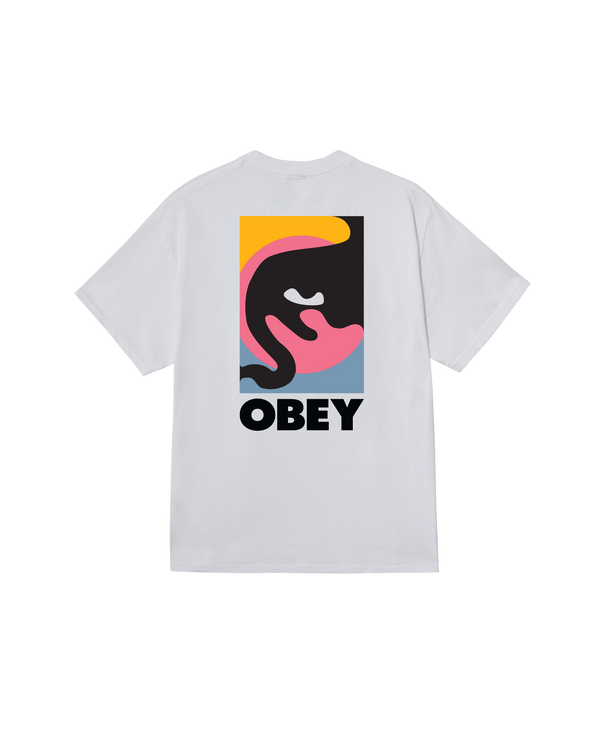 obey QUARTER ICON CLASSIC T-SHIRT