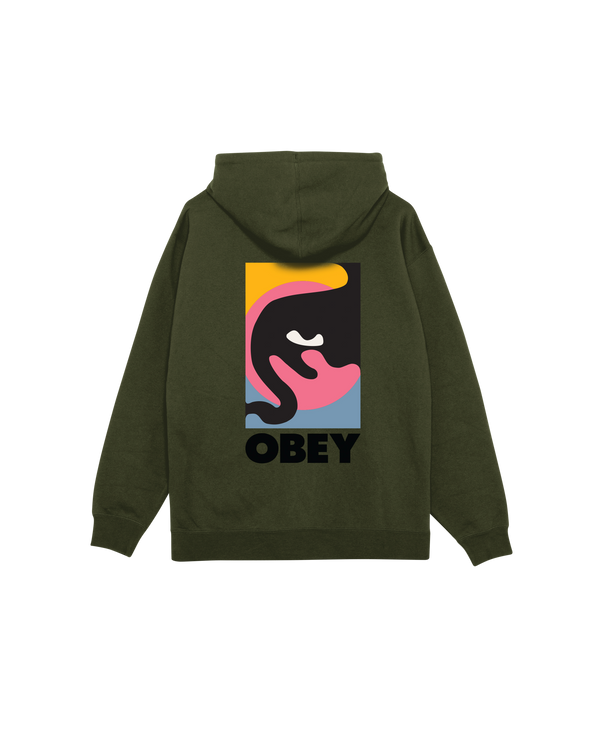 obey QUARTER ICON PREMIUM PULLOVER