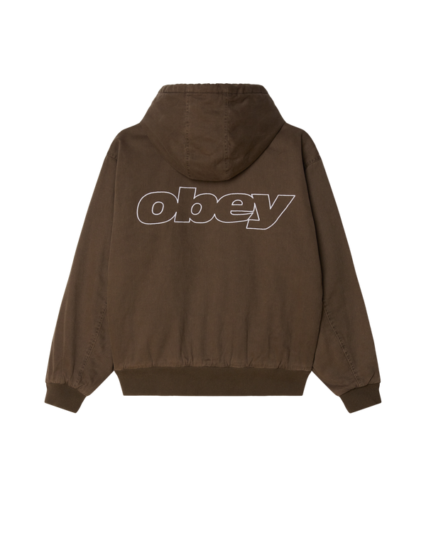 Obey RANDY ZIP UP HOOD