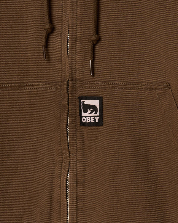 Obey RANDY ZIP UP HOOD