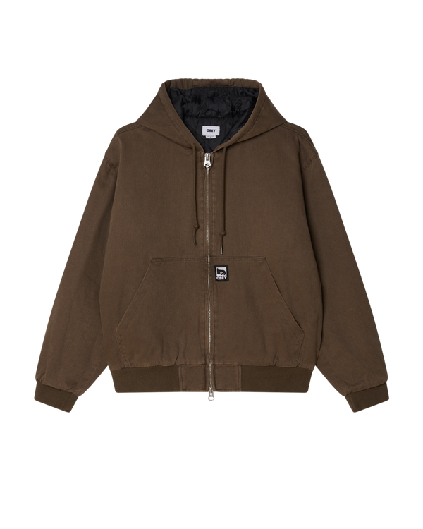 obey RANDY ZIP UP HOOD