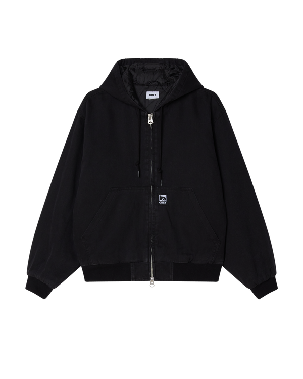 obey RANDY ZIP UP HOOD