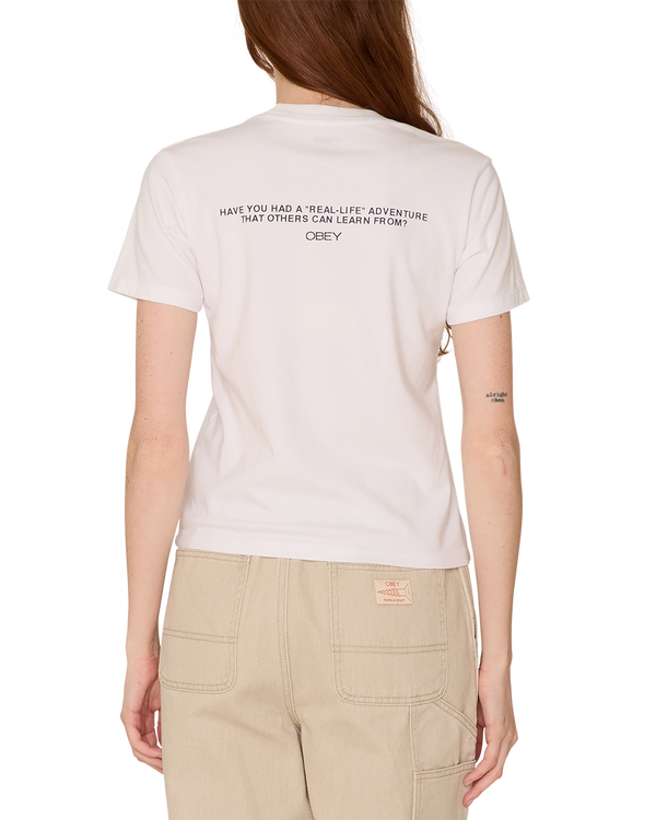 Obey REAL LIFE ADVENTURES KAYLIN T-SHIRT