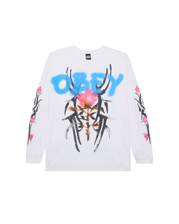 obey ROSE TRIBAL LS VINTAGE T-SHIRT