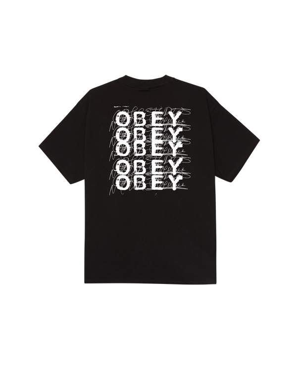 obey SCRIBBLE CLASSIC T-SHIRT