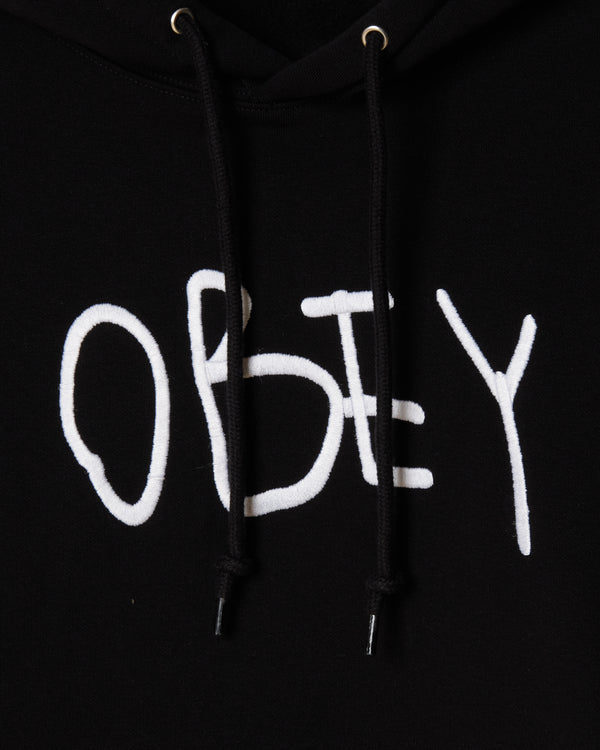 Obey SCRIBBLE PULLOVER HOOD