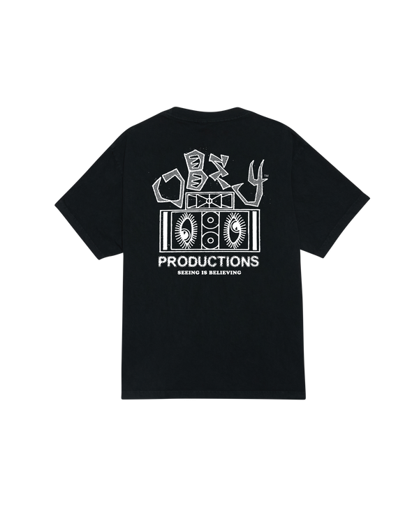 obey SEEING IS BELIEVING PIGMENT T-SHIRT