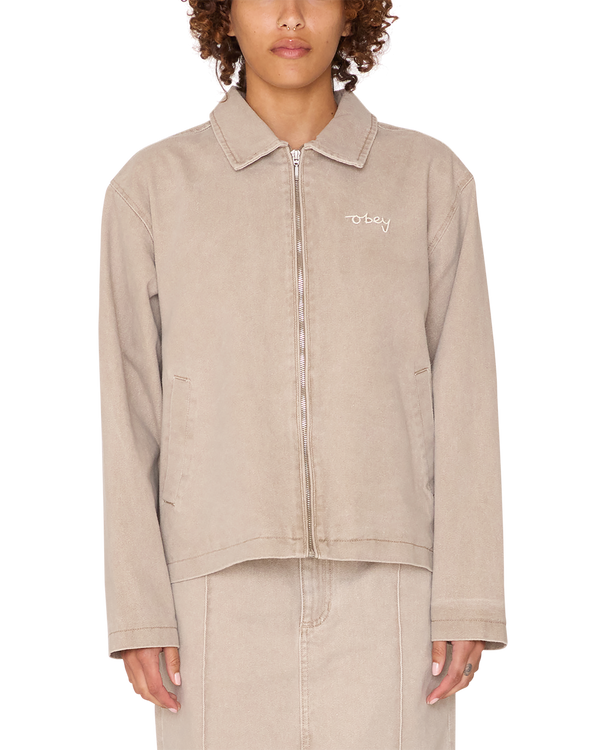 obey SERENE ZIP JACKET