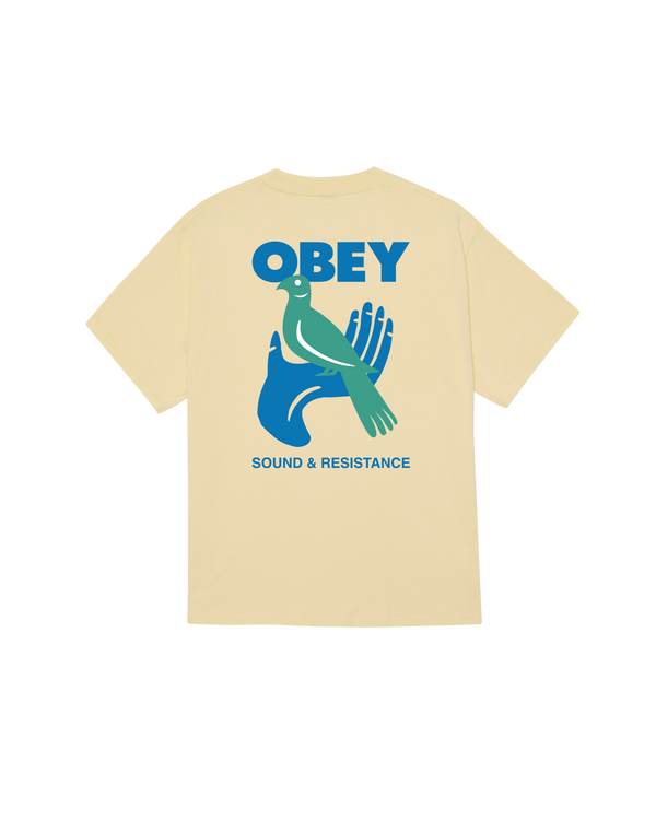 obey SOUND & RESISTANCE BIRD CLASSIC T-SHIRT
