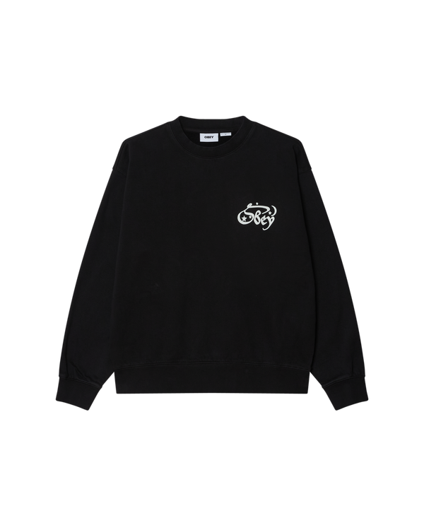Obey SPELLBOUND FADED CREWNECK