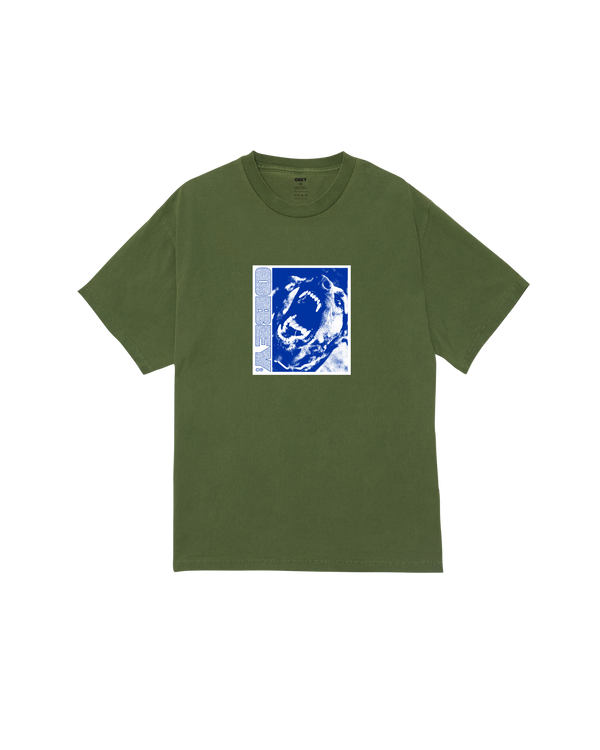 obey STAY BACK PIGMENT T-SHIRT