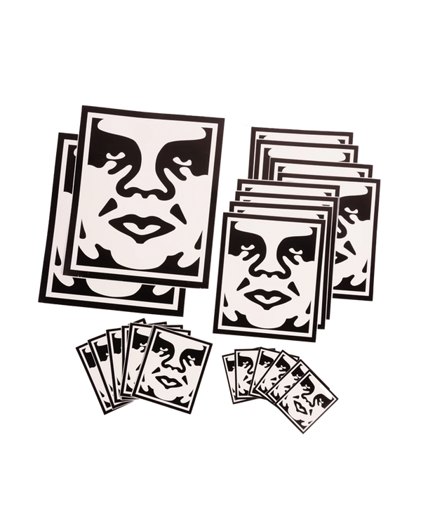 obey STICKER PACK 2-ICON FACE