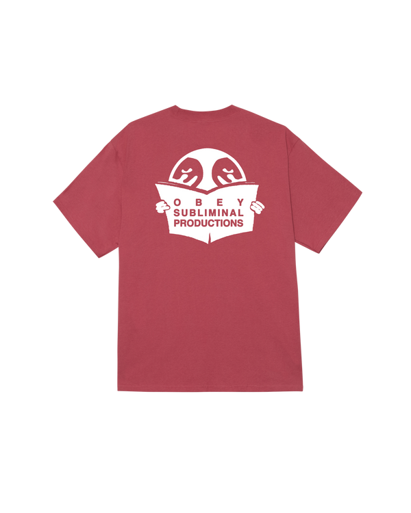 obey SUBLIMINAL PRODUCTIONS CLASSIC T-SHIRT