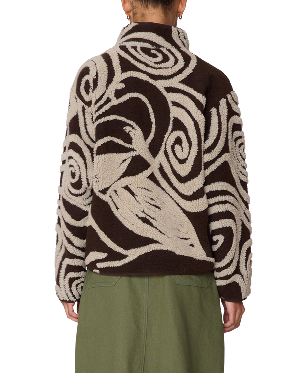 Obey SWIRLS JACQUARD JACKET