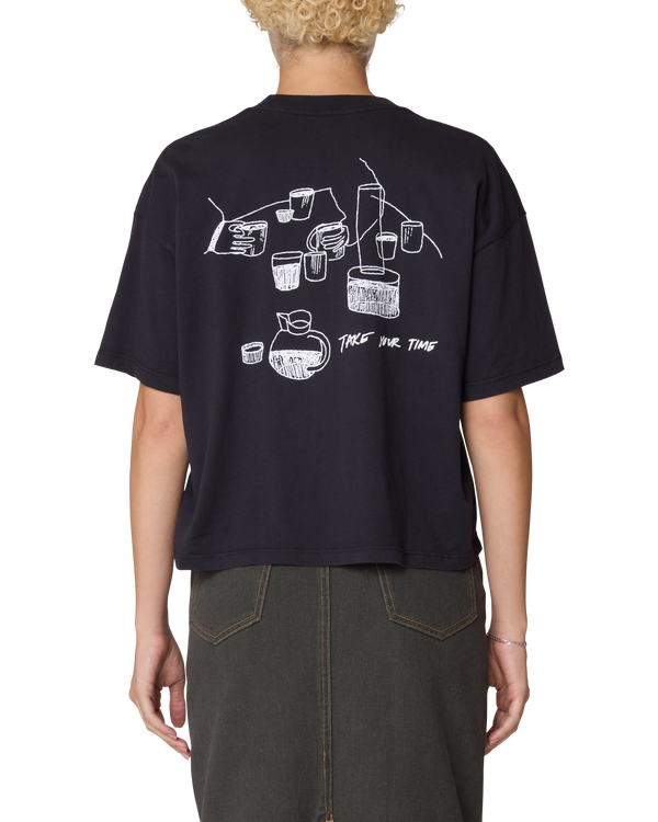 obey TAKE YOUR TIME ROW T-SHIRT