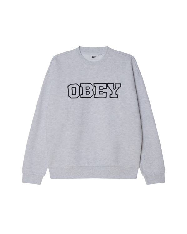 obey TENOR EXTRA HEAVY CREWNECK