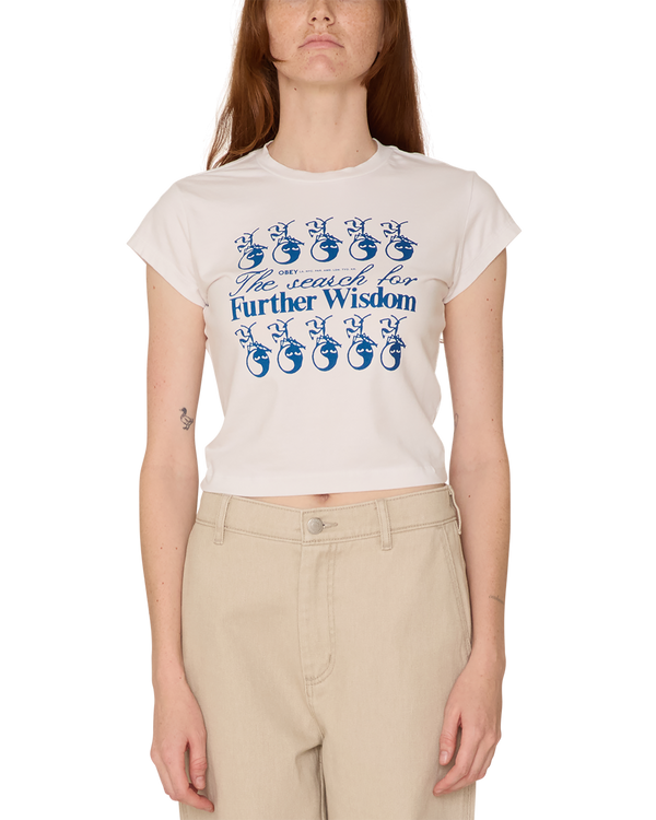 obey THE SEARCH FOR FURTHER WISDOM HAYDEN T-SHIRT