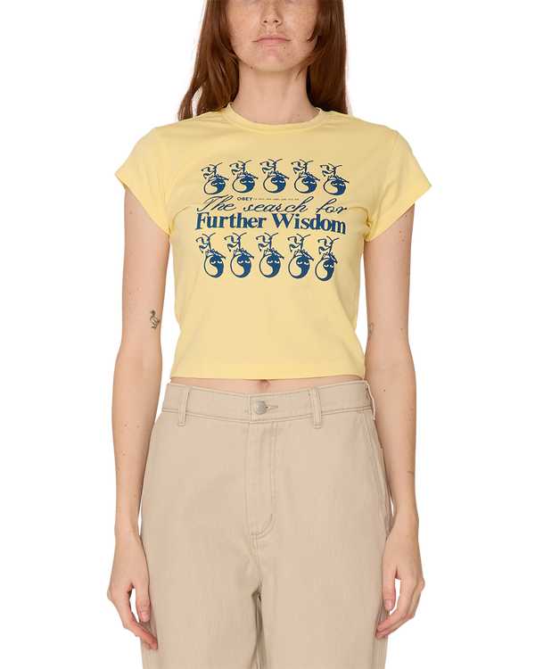 obey THE SEARCH FOR FURTHER WISDOM HAYDEN T-SHIRT