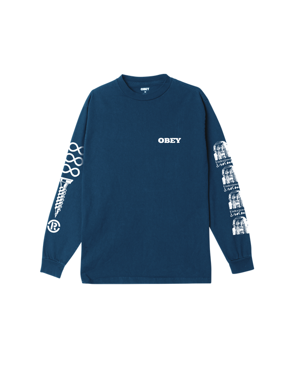 Obey UNDERGROUND DISORDER PIGMENT LS T-SHIRT