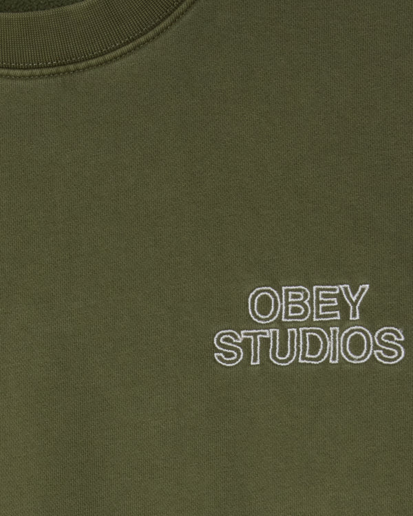 Obey UNDERGROUND FADED PULLOVER HOOD