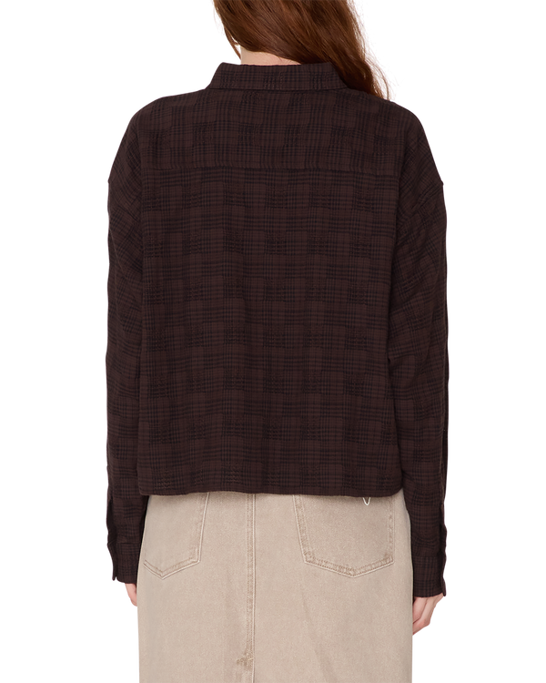 Obey VIVIAN PLAID SHIRT