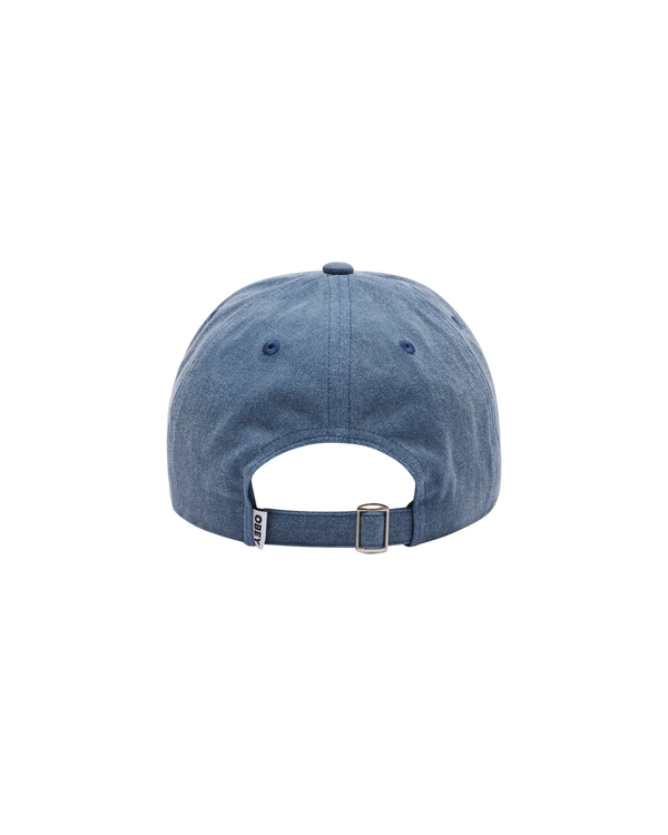 Obey WASHED TWILL FLOWER STRAPBACK