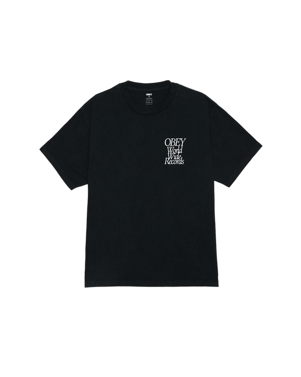 Obey WORLDWIDE RECORDS PIGMENT BOX T-SHIRT