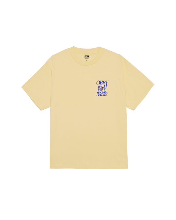 Obey WORLDWIDE RECORDS PIGMENT BOX T-SHIRT