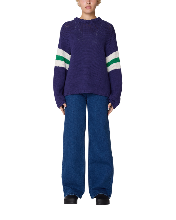 Obey ZONE STRIPE SWEATER