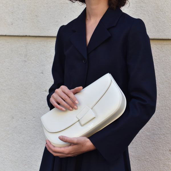 Object Particolare Milano BRERA CLUTCH WHITE