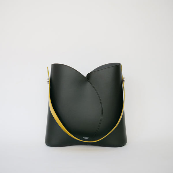 Object Particolare Milano VITTI MEDIUM BLACK / YELLOW