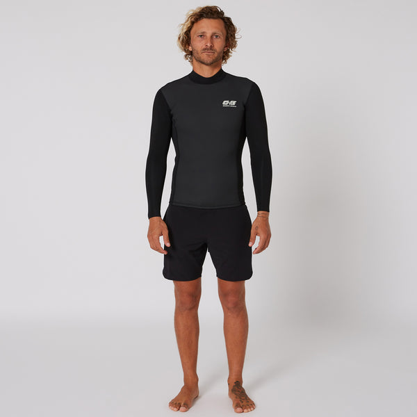 Ocean & Earth Heritage Back Zip Long Sleeve Vest - 1.5mm