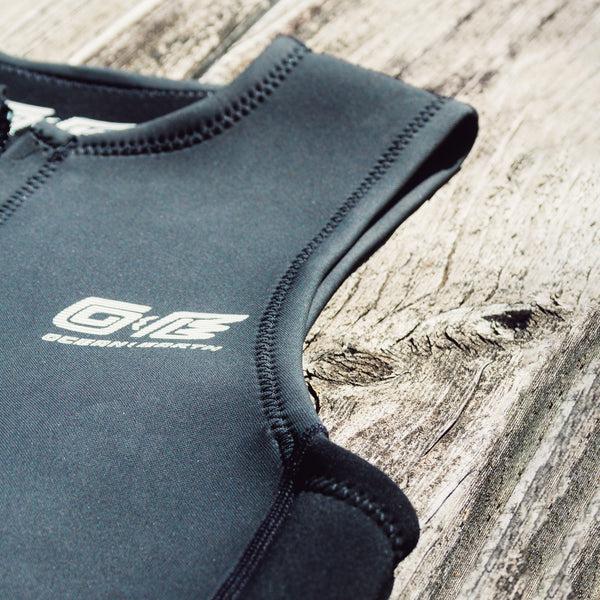 Ocean & Earth Heritage Front Zip Sleeveless Vest - 1.5mm