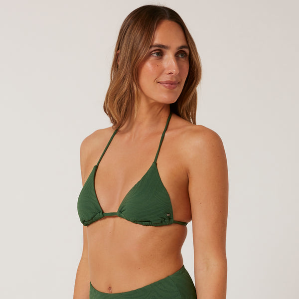 Ocean & Earth Hyams Jacquard Sliding Triangle Bikini Top