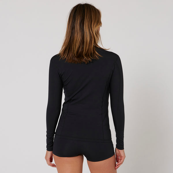 Ocean & Earth Ladies Oceana Long Sleeve Front Zip Lycra Vest