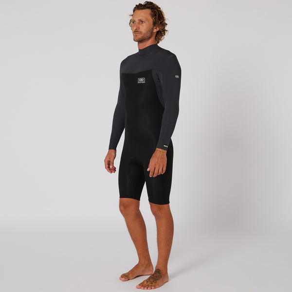 Ocean & Earth Mens Free Flex LS Back Zip Spring - 2/2mm