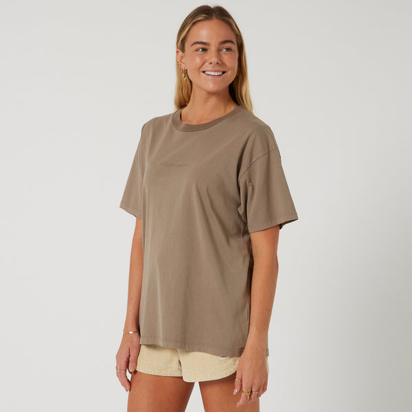 Ocean & Earth Corp Embroidery Oversized Tee