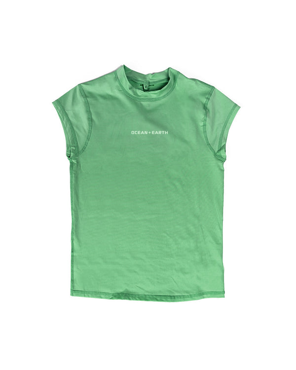 Ocean & Earth Girls Eclipse Cap Sleeve Rash Vest