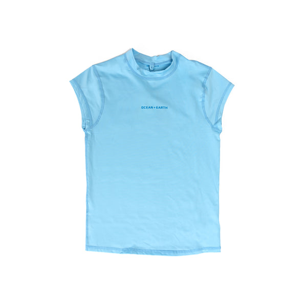 ocean & earth Girls Eclipse Cap Sleeve Rash Vest