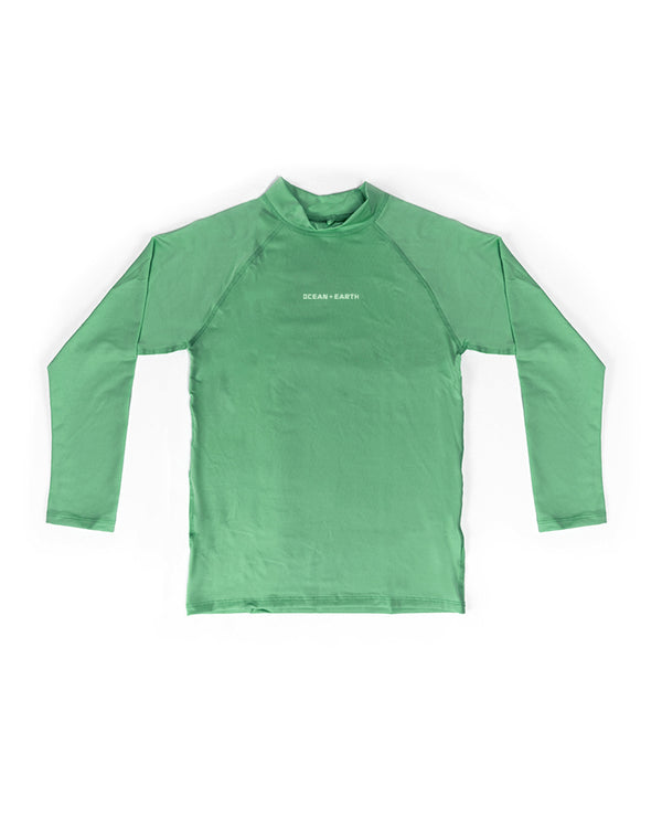 Ocean & Earth Girls Waves Long Sleeve Rash Vest