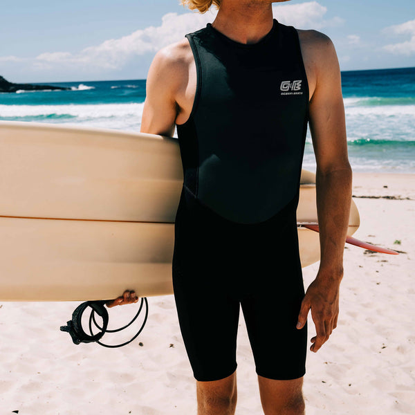 Ocean & Earth Heritage Back Zip Short John - 2mm