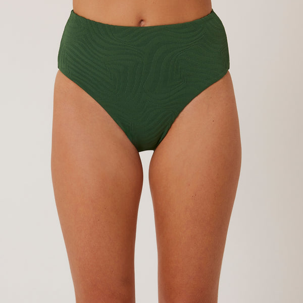 ocean & earth Hyams Jacquard Retro Hi Pant