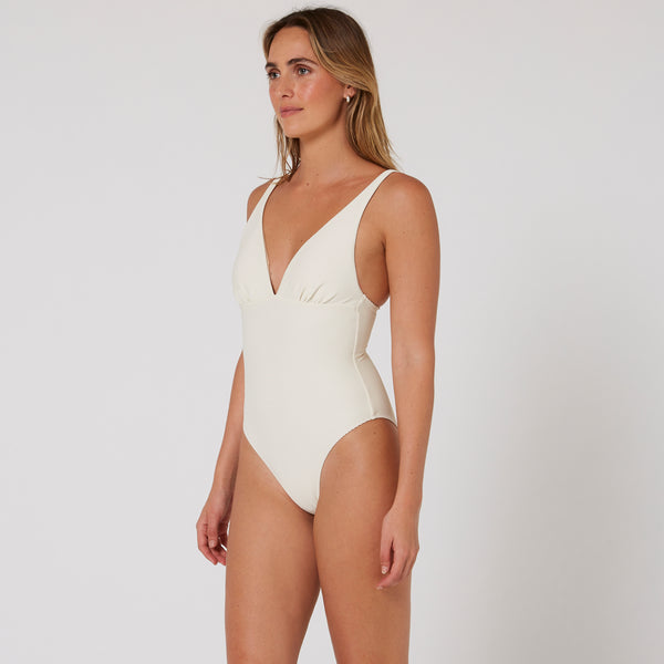 Ocean & Earth Hyams Rib Plunge One Piece