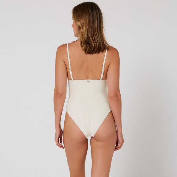 Ocean & Earth Hyams Rib Plunge One Piece