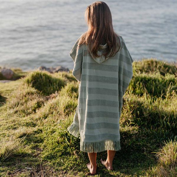 Ocean & Earth Ladies Layz Poncho